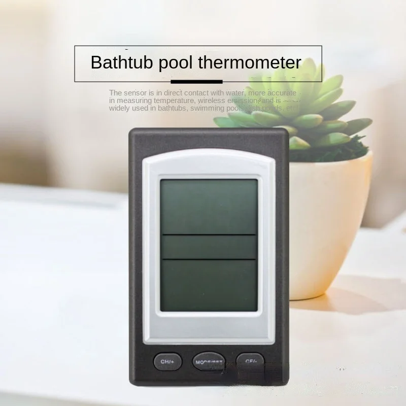 

WD1228A Swimming Pool Thermometer Bathtub Thermometer New Wireless Hot Spring Pool Thermometer