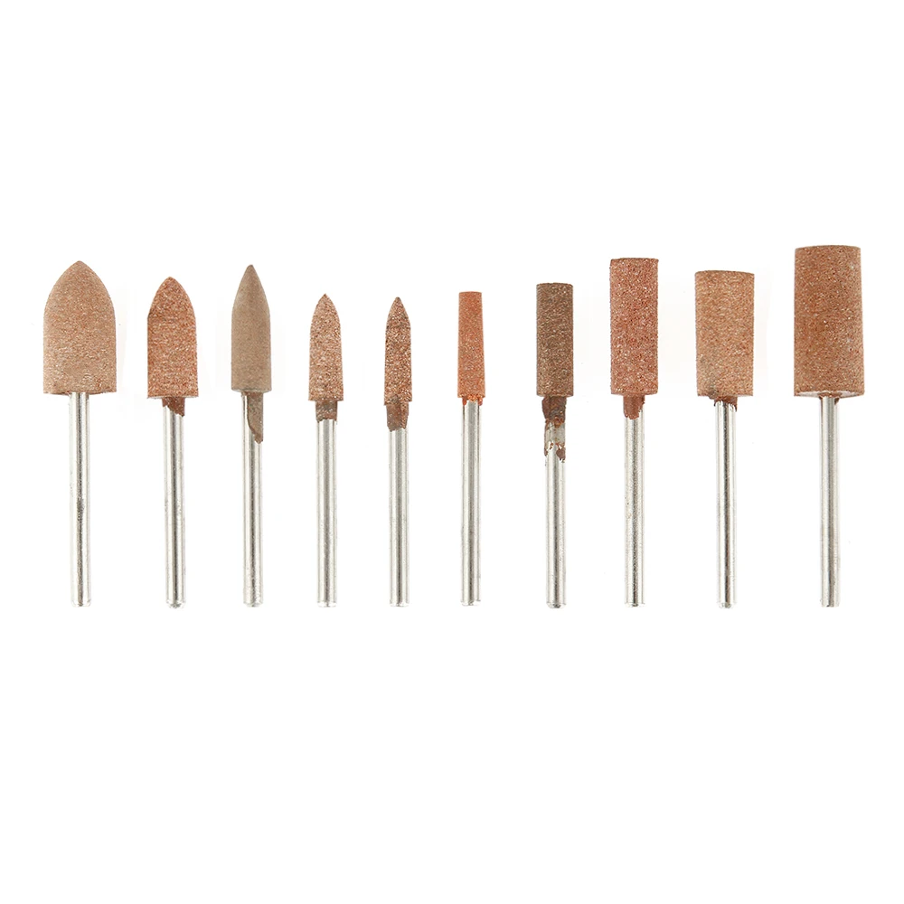 100 шт. абразивные монтируемые каменные точки Электрические шлифовальные
