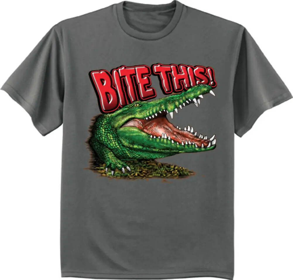 

Funny Alligator T-shirt Mens Gifts Graphic Tees Clothing Apparel