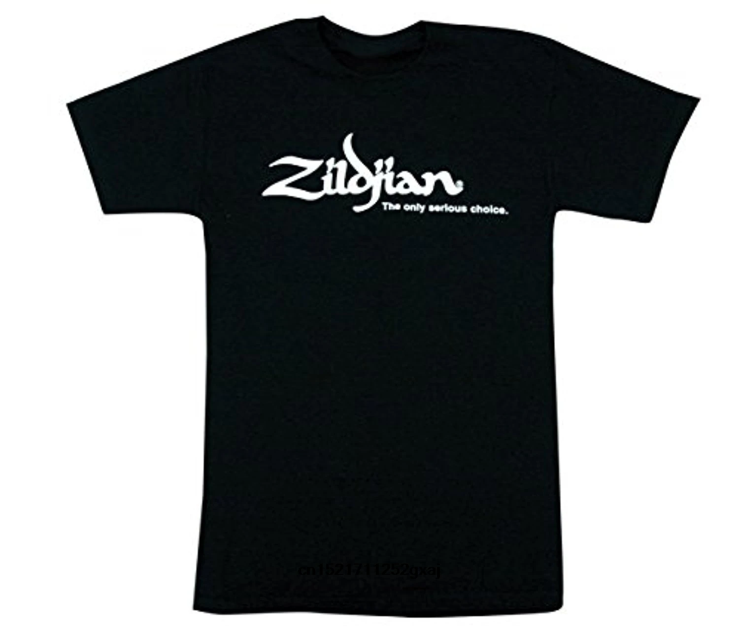 Мужская футболка Zildjian классическая черная размера L забавная новинка для
