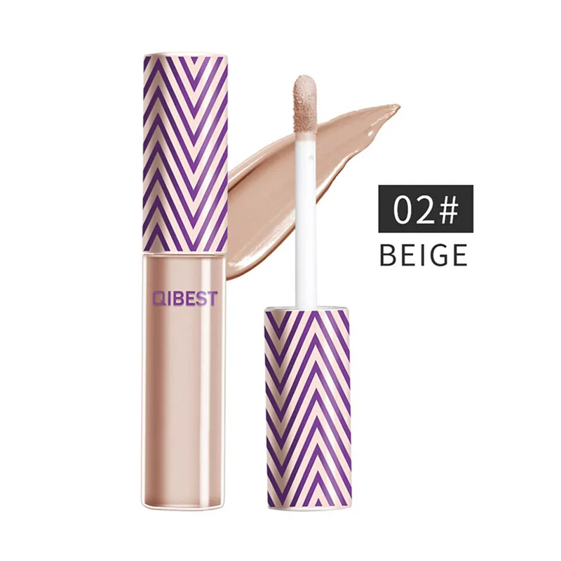 02 BEIGE Полное покрытие консилер жидкий консилер Удобный Pro консилер крем Горячая Кисть для макияжа основа консилер Стик#289745 - Цвет: 02 BEIGE