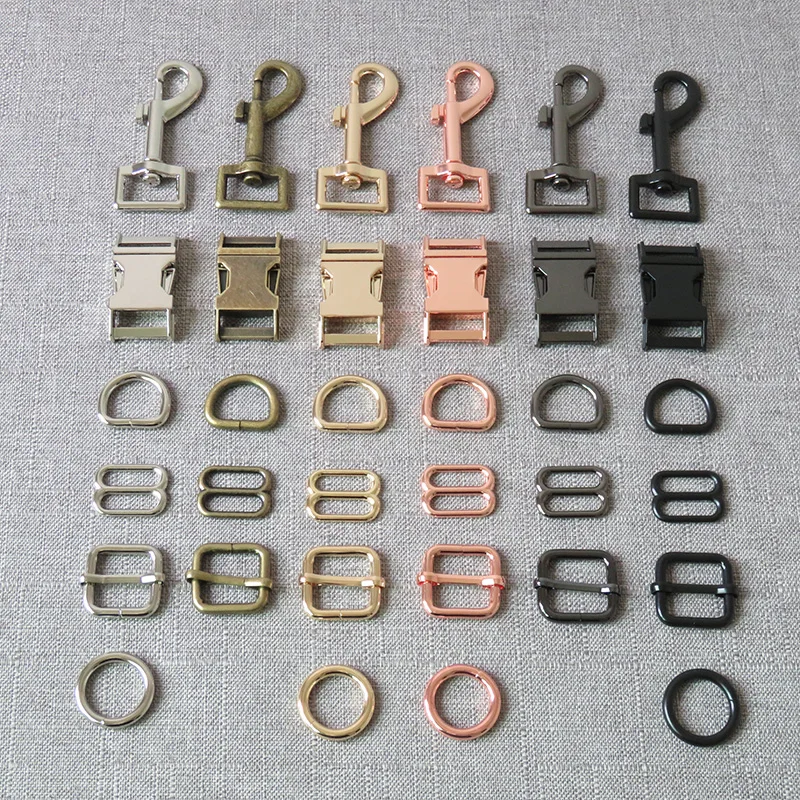 20 шт. мм металлические ремни с уплотнительным кольцом D регулируемый слайдер
