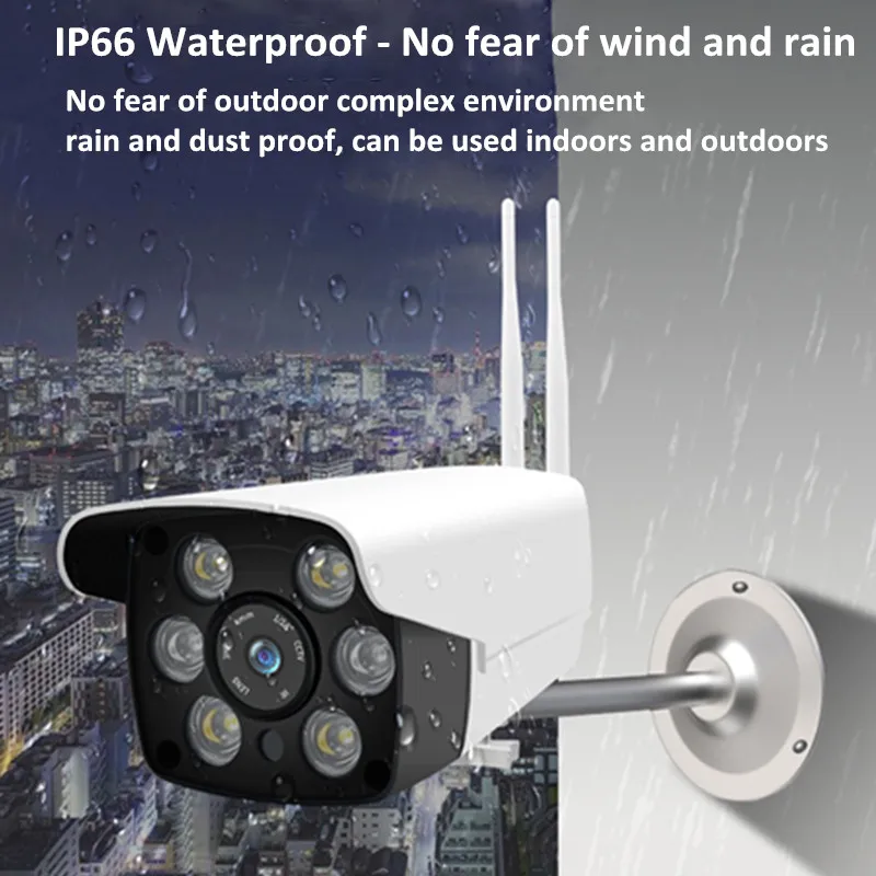 KuWFi IP камера беспроводная WIFI HD домашняя уличная и Водонепроницаемая сетевая