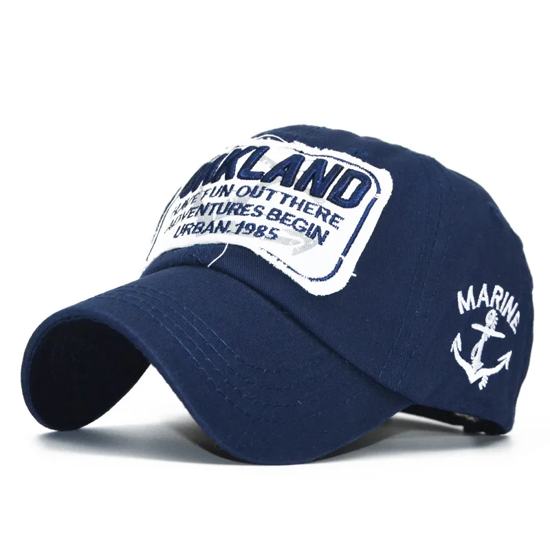 New Letter OAKLAND Embroidered Baseball Cap Ladies Wild Dad Hat Men's Casual Bone | Аксессуары для одежды