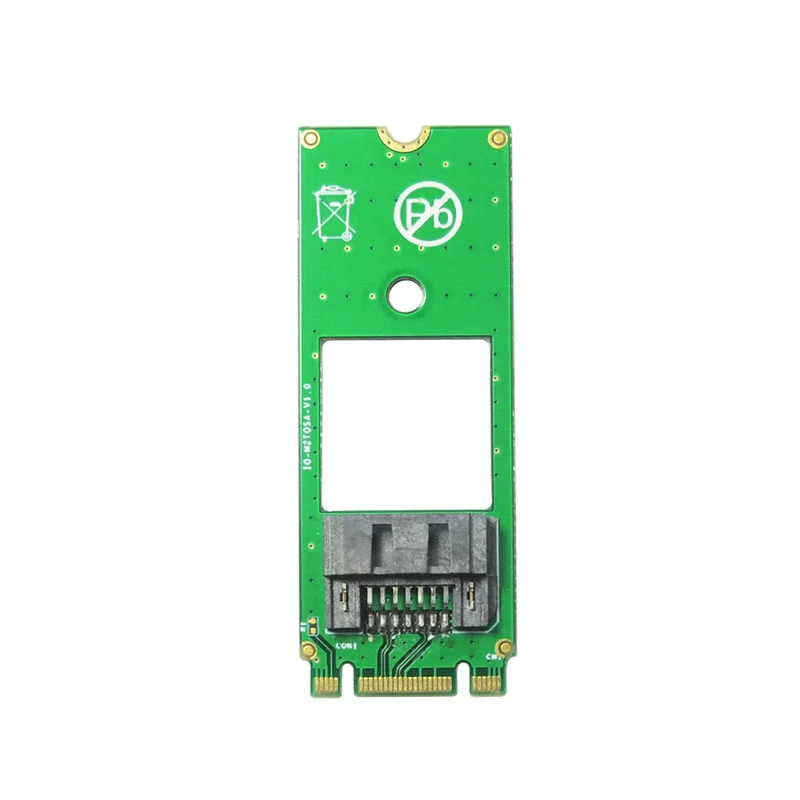 

High Quality M.2 NGFF SATA 2260 2242 to 7Pin SATA3.0 Connector HDD SDD Converter Card Adapter
