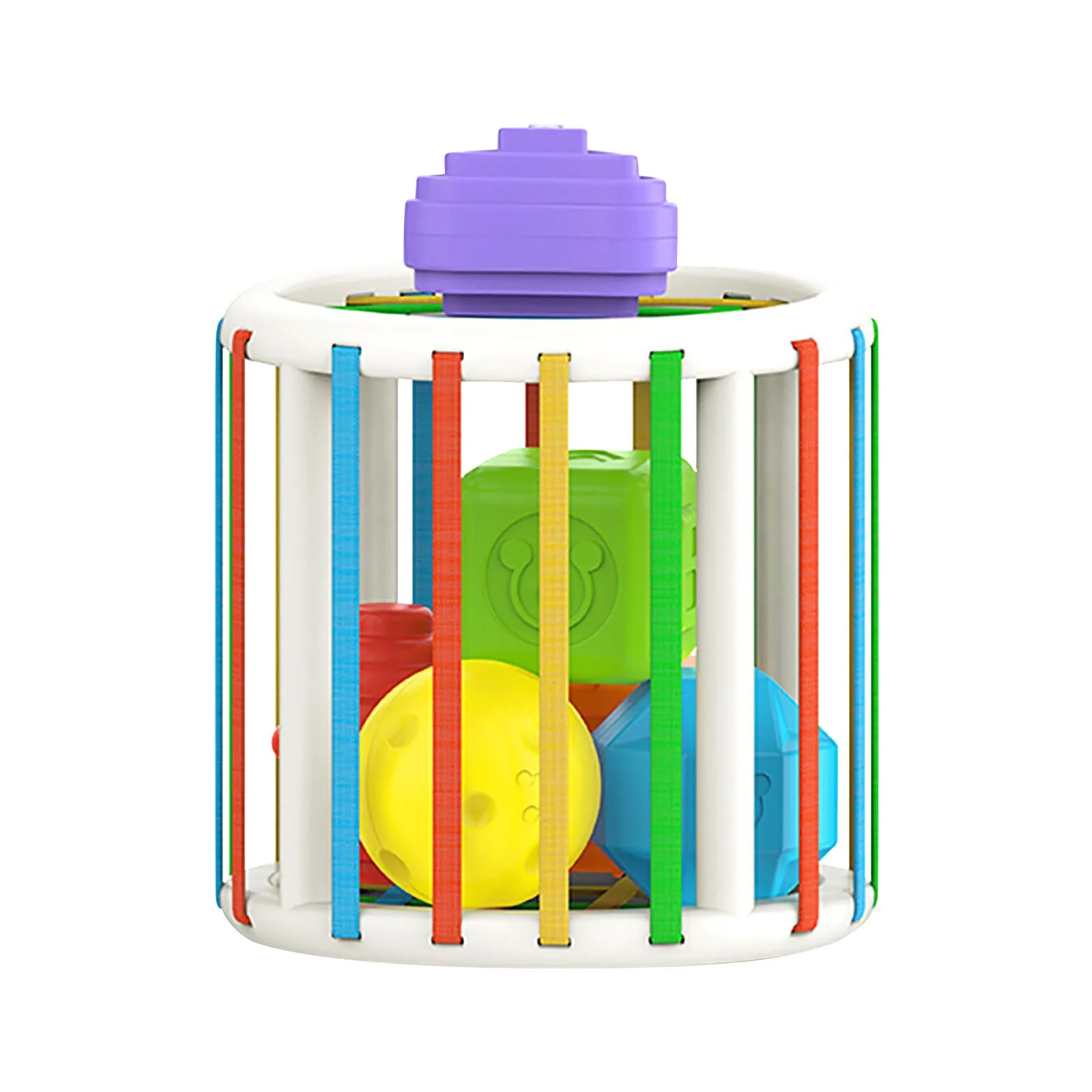 

Intelligence Development Sorting Baby Toys Hand Training Rainbow Sessele Toys Relief Squeeze Toys Antistress Ball Juguetes Toy