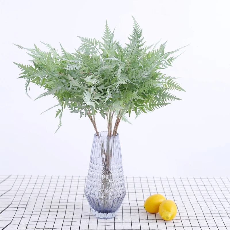 

2Fork Home Furnishing Creativity Fern Decoration Artificial Straw Fake Grass Decorations Family Party Festival Desktop Garniture
