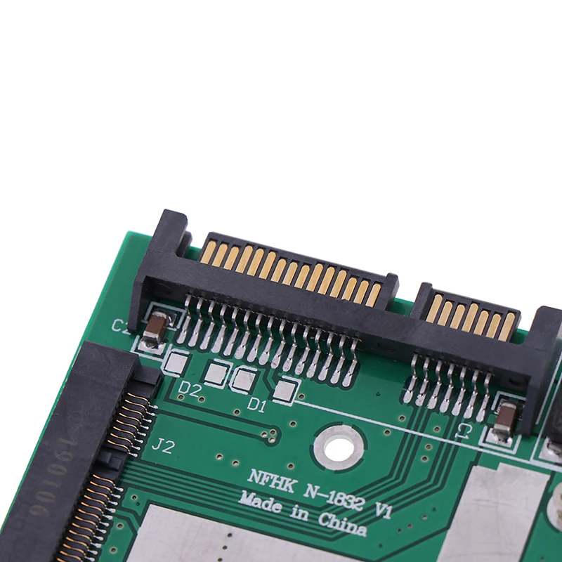 Горячая Распродажа mSATA SSD до 2 5 ''SATA 6.0gps адаптер преобразователь карта
