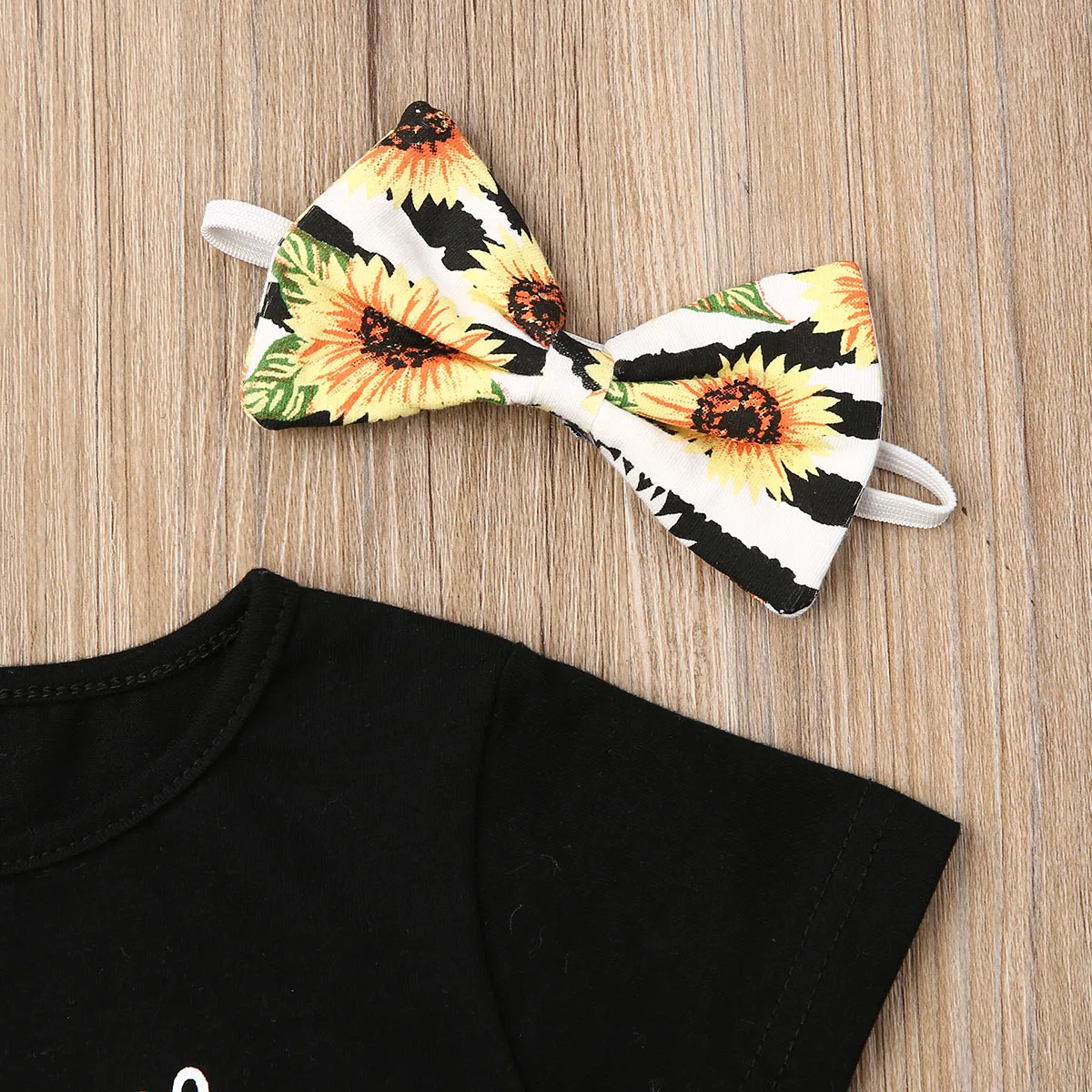 Одежда для маленьких девочек одежда новорожденных топы с короткими рукавами +