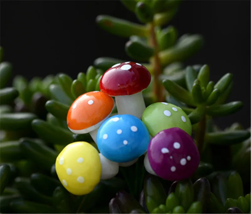 Multi-styles cute Mini Stool Couples animals trees Bridge Miniatures Micro Landscape Action Figures fairy garden supplies | Дом и сад
