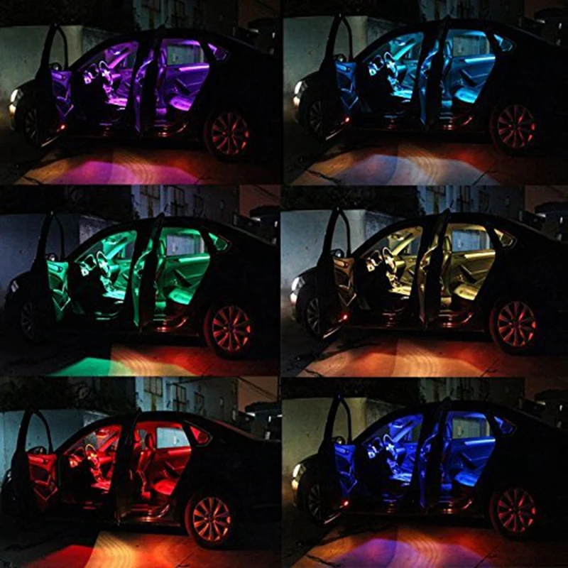 9 Цвета 39 мм (1 53 дюйма) 6 SMD красочный 5050 RGB светодиодный светодиодных Трубчатых