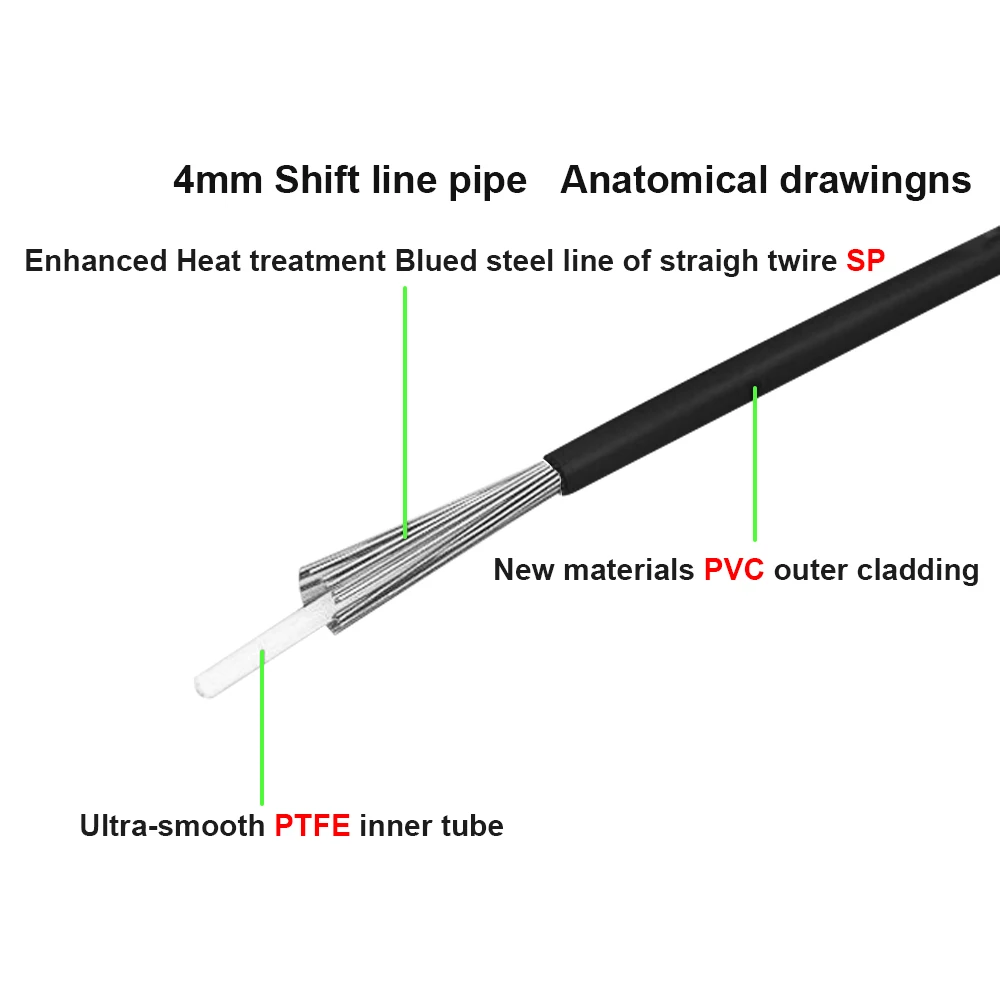 3 м провода для Велосипедные Переключатели Переключатель тормозной кабель
