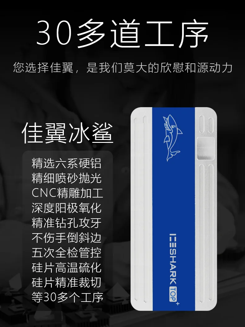 JEYI iceshark CC i9 Скрытая линия HDD корпус мобильного коробка-чехол на HDD NVME Тип C3.1 JMS583 М. 2 USB3.1 M.2 pciessd U.2 M.2 PCI-E