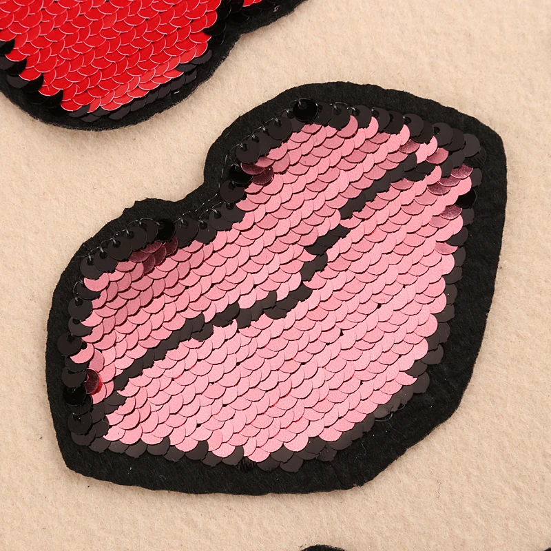 1 шт. двухсторонние нашивки с блестками для кошек одежды сделай сам полоски