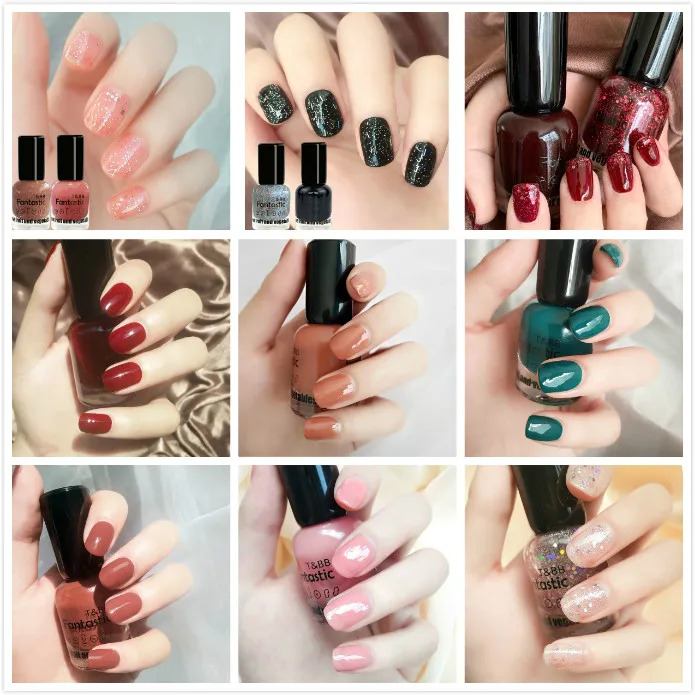 12 мл серия для девочек лак ногтей винно красная вишня бобовая паста Цвет Желейный