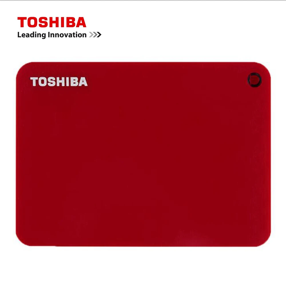 Toshiba Canvio Advance 4 ТБ портативный внешний жесткий диск USB 3 0 красный (HDTC940XR3CA) |