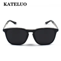 kateluo square sunglasses alloy frame polarized lens menwomen sun glasses outdoor sun glasses eyewears accessories oculos 7717