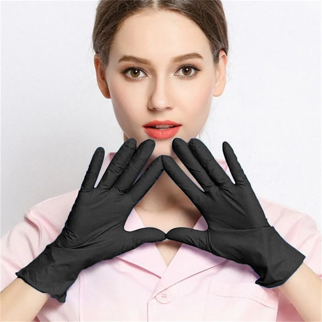 

Защитные резиновые удобные одноразовые механические нитриловые перчатки, гибкие перчатки из латекса, одноразовые бытовые перчатки
