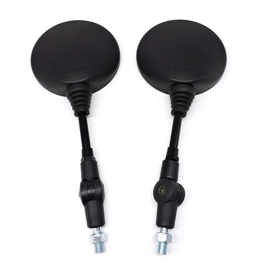1 Pair Universal Folding Motorcycle Side Rearview Mirror 10mm For Yamaha Honda High Quality Free shipping | Автомобили и