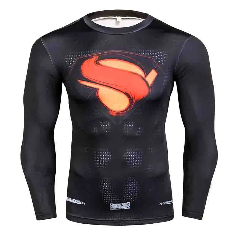 

New Sports Fitness Men's Suit Gym Running Fighting Taekwondo Sports Suit Compression Quick-Drying Comprehensive Training Suit