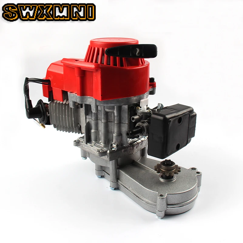 Фирменная Новинка Мотоцикл 47cc 49cc двигателя 2 нажимом запуска w/коробка передач