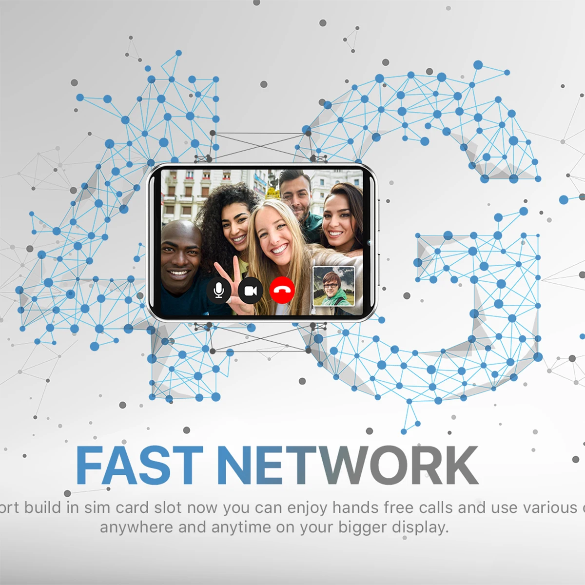 Смарт часы водонепроницаемые 16 ГБ + 32 для Android с поддержкой 2 8 дюймовая сим карта 4G