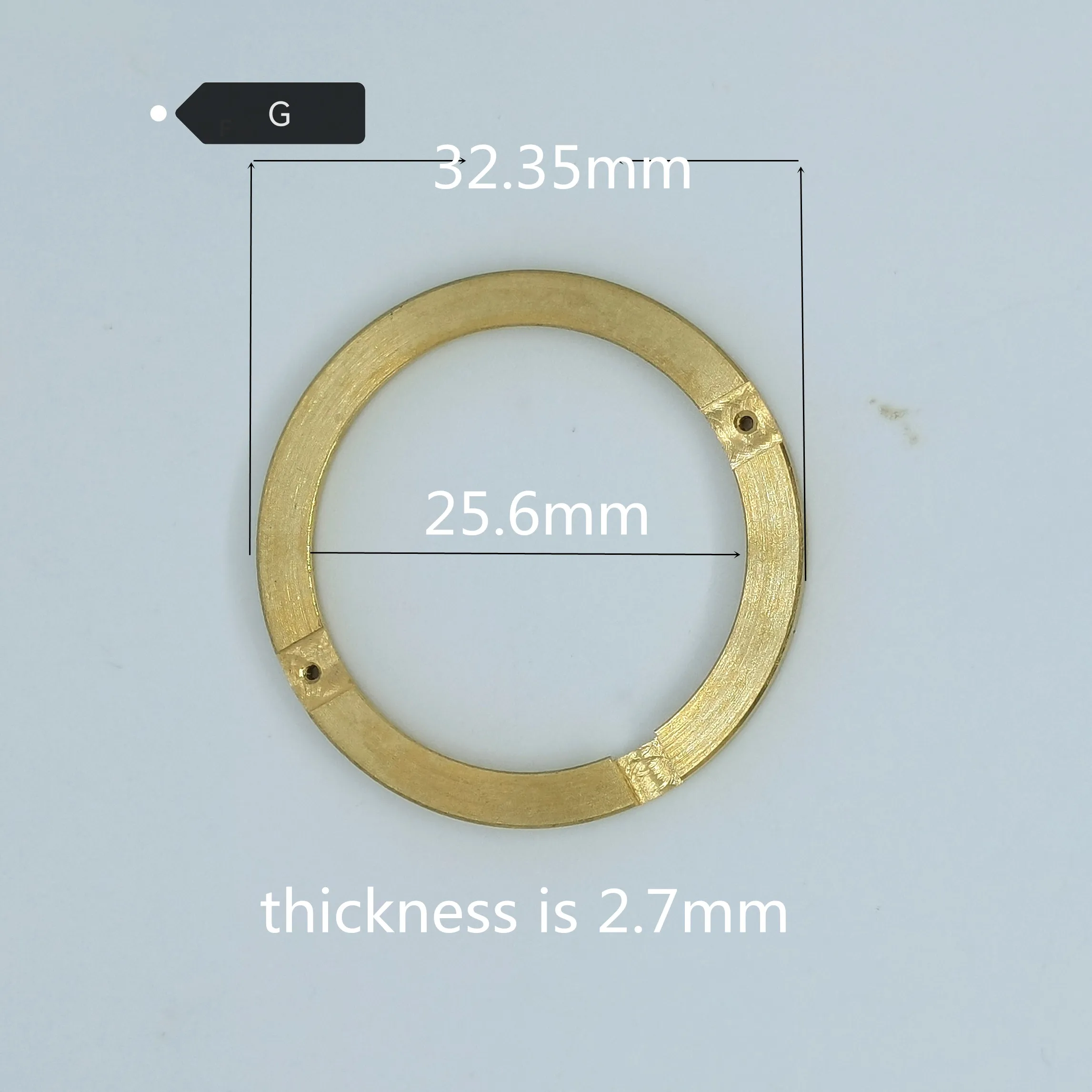 Free Shipping Metal Ring Fit Fixing Eta 2836/2824/2892 Miyota 8215/8200 Mingzhu3804 2813 Automatic Movement