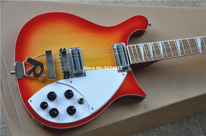 Высококачественная 660 электрическая гитара цвет яиц с шифрованием томатов может