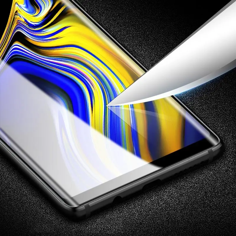Suntaiho 3D полное изогнутое закаленное стекло для samsung Galaxy Note 9 9H протектор экрана 8