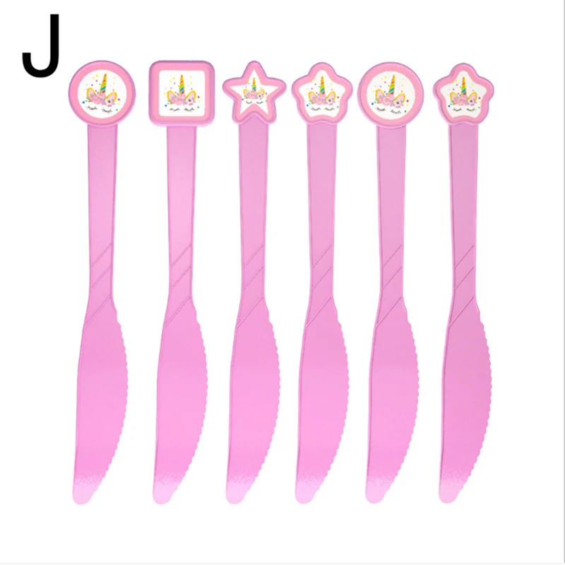 6 шт. набор для вечеринки в виде единорога|Украшения своими руками вечеринки| |