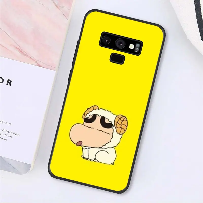 Babaite Kawaii Аниме Мультфильм Crayon Shin-chan чехол для телефона для samsung Galaxy A50 Note9 8 7 5 10 Pro J5 J6 Prime J7 DUO - Цвет: A10