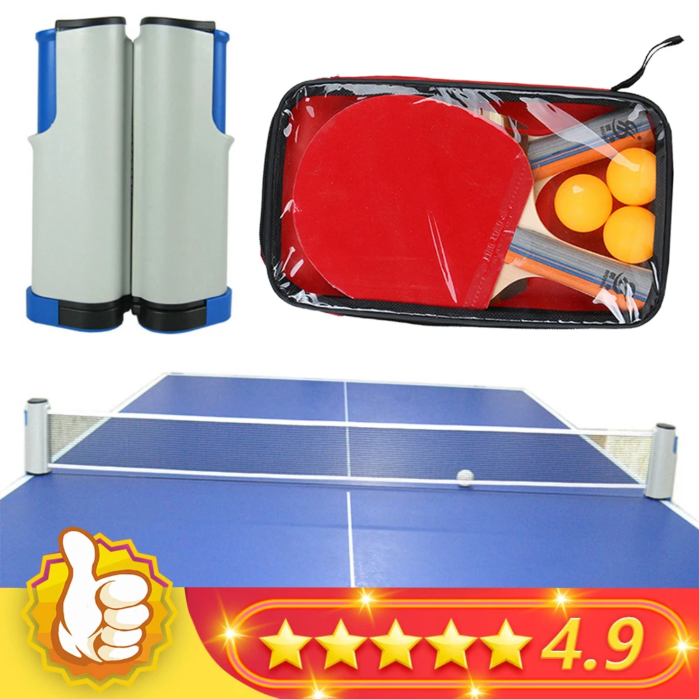 Новинка 2020 сетка для настольного тенниса портативная Выдвижная пинг понга