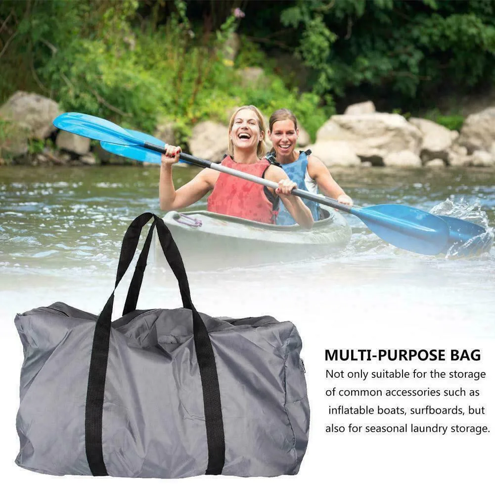 1*Multi-Purpose Bags UK Portable Kayak Boat Bags Polyester Inflatable Foldable Large Storage Travel Bag