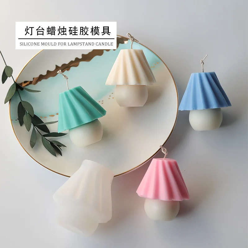 

Korean Lampstand Candle Mold INS New Aromatherapy Candle Fresh Style Decoration DIY Mold