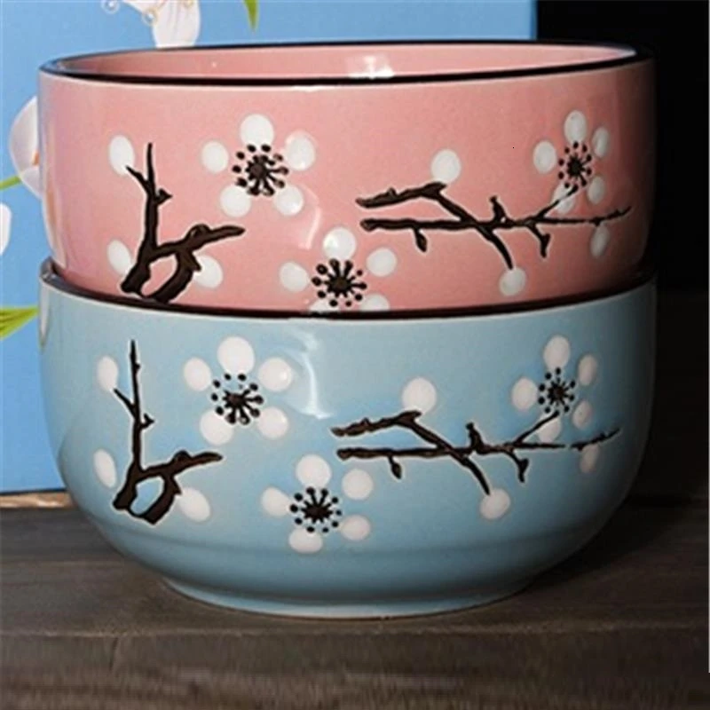 Rice Cuenco Ramen суп Кокосовая посуда тазонная фарфоровая тарелка Tigela набор