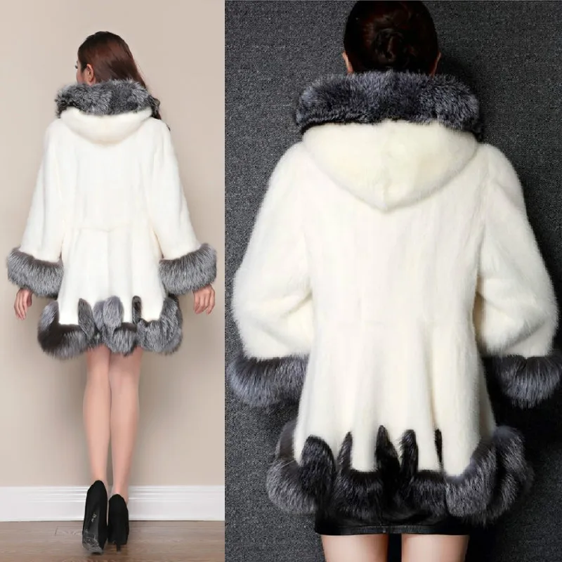 

Faux Plus Women Coat Size 6xl 7xl Winter Jacket Woman Sheep Shearing Imitation Fox Fur Coats Chaqueta Mujer KJ615