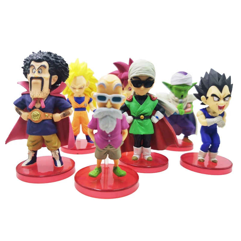 

Dragon Ball Action Figure WCF Series 30th Anniversary Collection of Gods and Gods Hercule Piccolo Beerus Rare Model Decoration