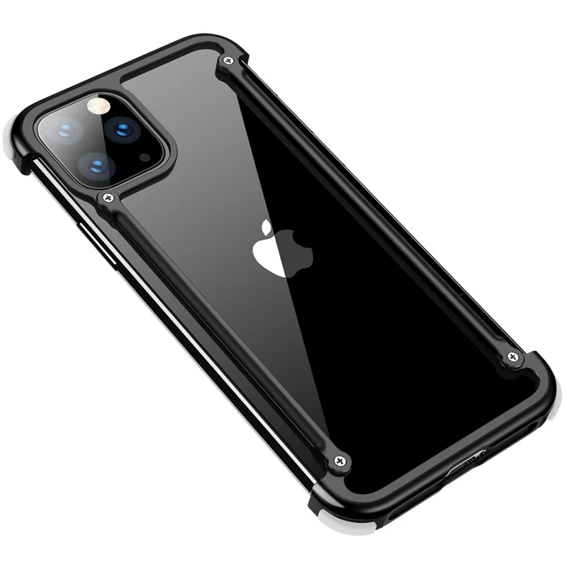 

Чехол-бампер для iPhone 13 Pro Max 12 Mini 13Pro iPhone12, роскошный брендовый металлический алюминиевый ударопрочный чехол с рамкой, аксессуары для телефон...