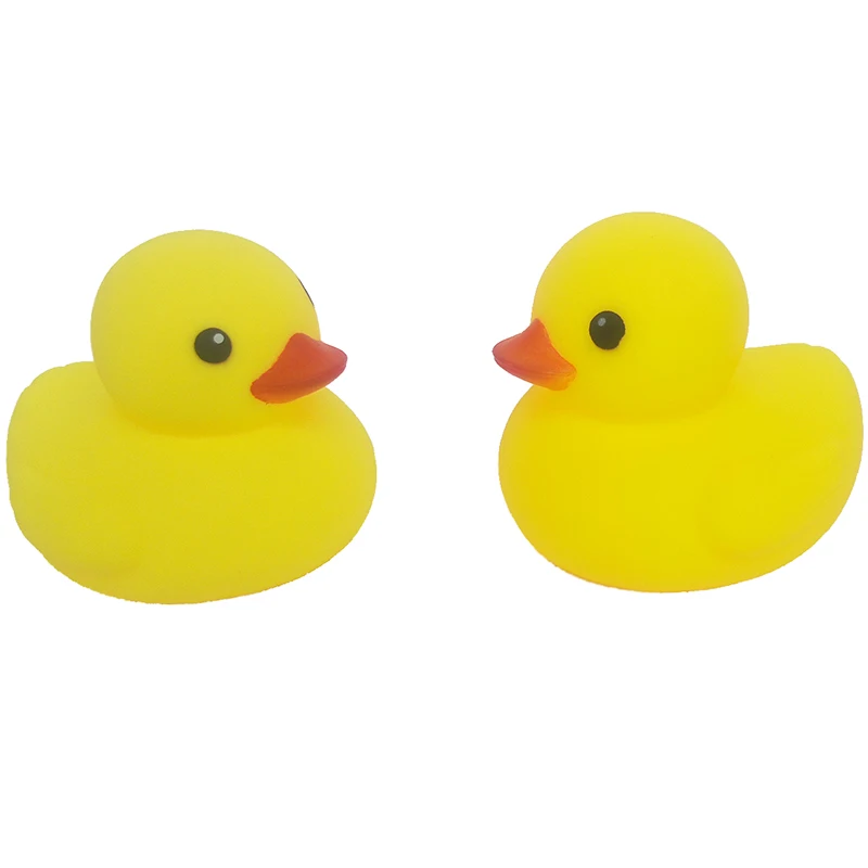 Cute Rubber Yellow Duck Bathtub Bath Water Toys for Baby Kids Classic Toys Swimming Pool Decoration Press Squeak Duck Model