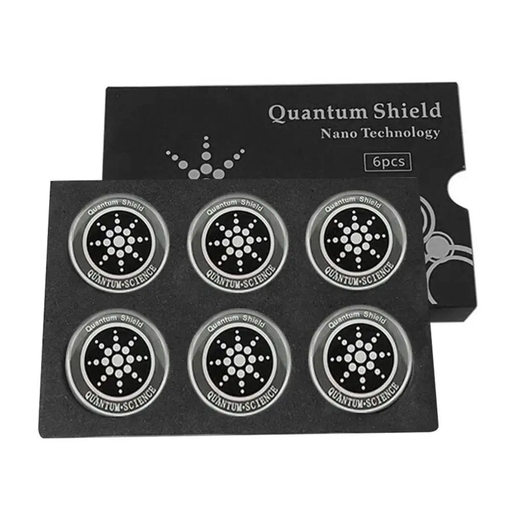 6Pcs Shield Sticker Mobile Phone For Cell Anti Radiation Protection from EMF Fusion Excel Anti-Radiation | Мобильные телефоны и