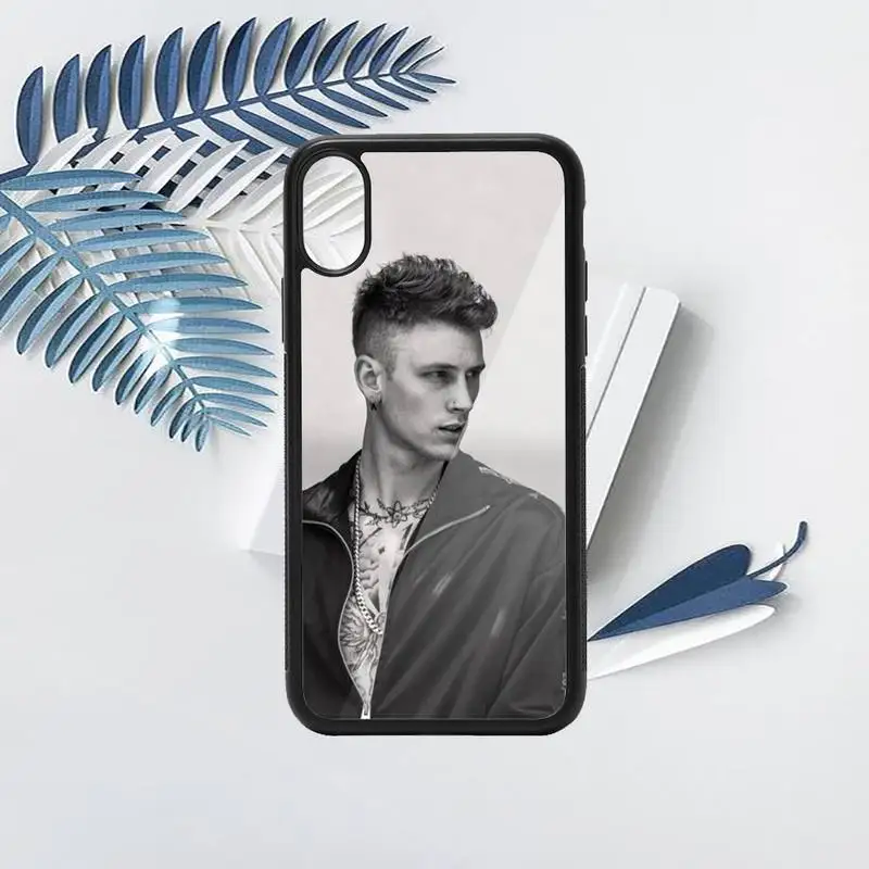 

Machine Gun kelly rapper Phone Case PC for iPhone 11 12 pro XS MAX 8 7 6 6S Plus X 5S SE 2020 XR