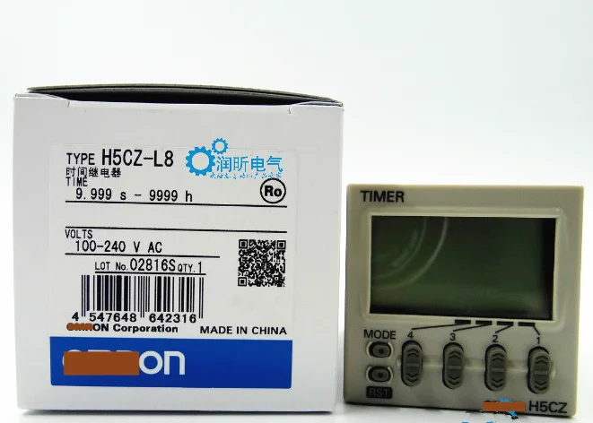 

H5CZ-L8 100-240VAC H5CZ-L8D DC AC H5CZ-L8E 100-240VAC H5CZ-L8ED DC AC H7CZ-L8