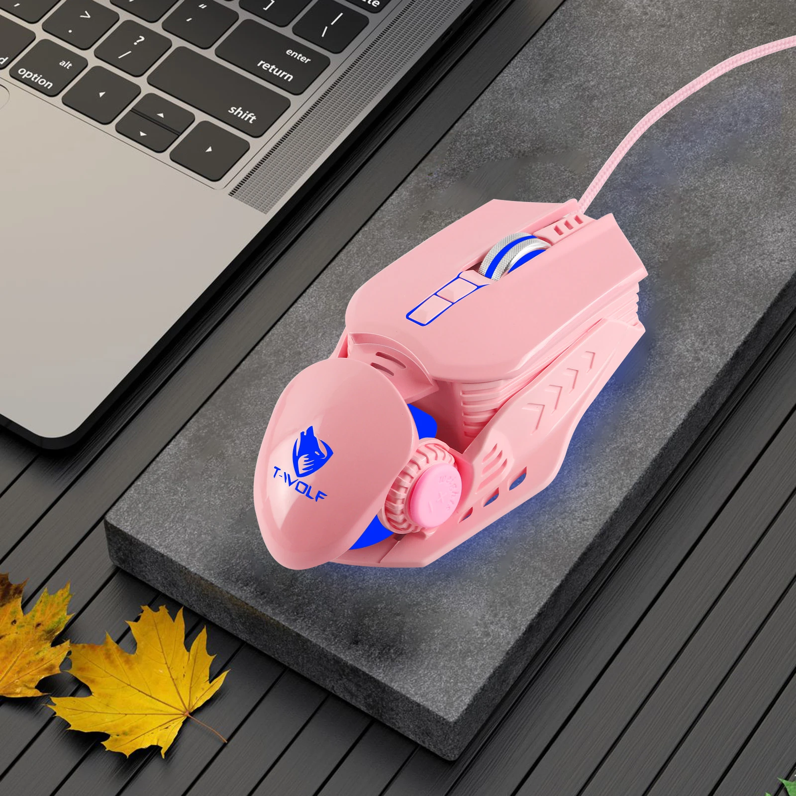 

USB Wired Mouse 7 Button Adjustable DPI Professional Gaming Mouse Optical Ergonomic Computer Mice With Backlight For PC Laptop