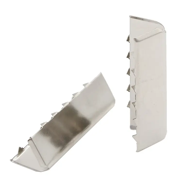 10Pcs Metal Belt Buckle End Tip For Cotton Webbing Tag Bag Key Fob Chains Wedding DIY Shoes Bags Buckles Accessory | Дом и сад