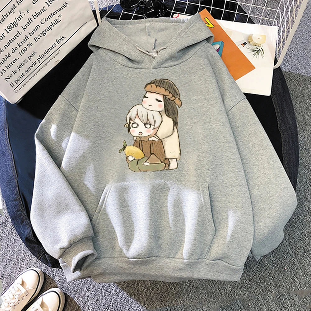 

Hoodies Japan To Your Eternity Women Pullover Warm Harajuku March Print Hoody For Men Street Fashion Punk Mens Hooded Sweatshirt