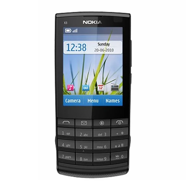 Black Nokia X3-02 оригинальные мобильные телефоны GSM 3g Wifi Bluetooth 5MP камера Поддержка Русская клавиатура отремонтированный разблокированный мобильный телефон - Цвет: Black