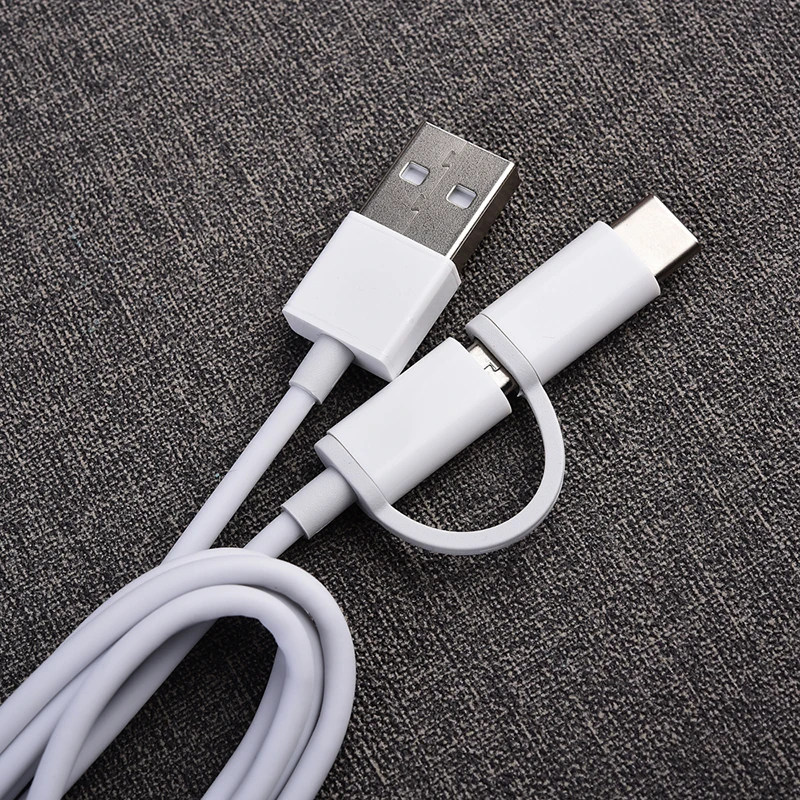 Кабель Xiaomi 2 в 1 30 см 100 Usb 3 Type-C Micro для MI 10 9 CC9 PRO F1 Redmi Note 9S 8A 8T 8 5A 4X 6 S2 | Мобильные