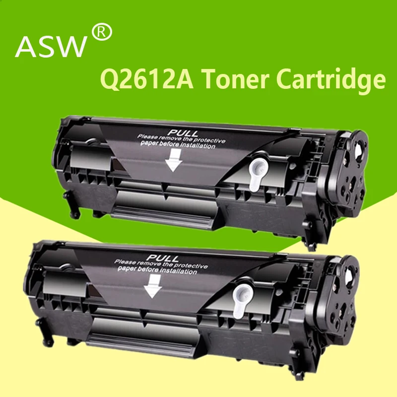 Картридж с тонером ASW Q2612A q2612 12a 2612 2612a для принтера HP LaserJet 1010 1012 1015 1020 3015 3020 3030 3050