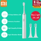 Электрическая зубная щетка Xiaomi Mijia Sonic T300, долгий срок службы аккумулятора IPX7, высокая вибрация, Mi