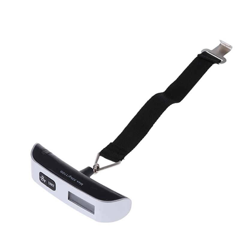 50 кг Мини ЖК цифровые электронные весы для багажа портативные чемодана с ручкой